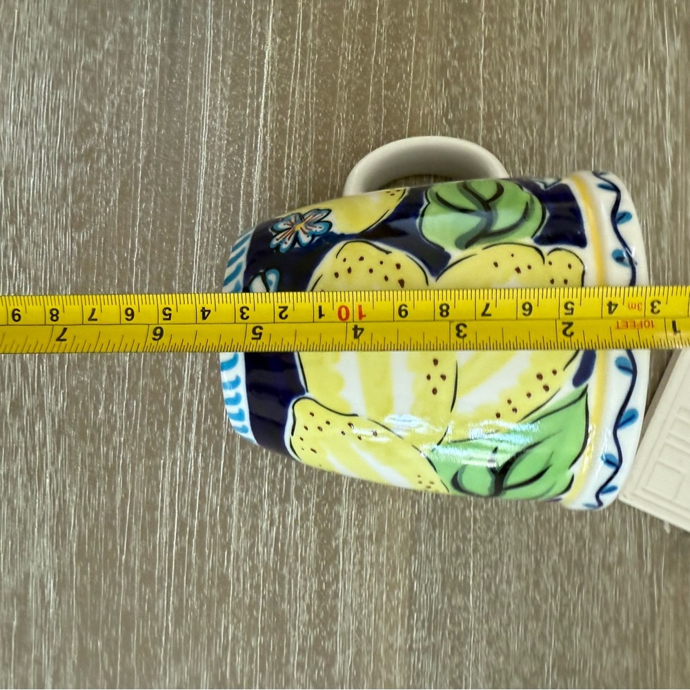 Starbucks vintage Italian lemon hand painted mug circa 2002. - Picture 11 of 13